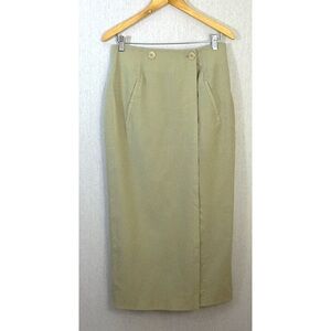 MM by Krizia Vintage wrap maxi skirt